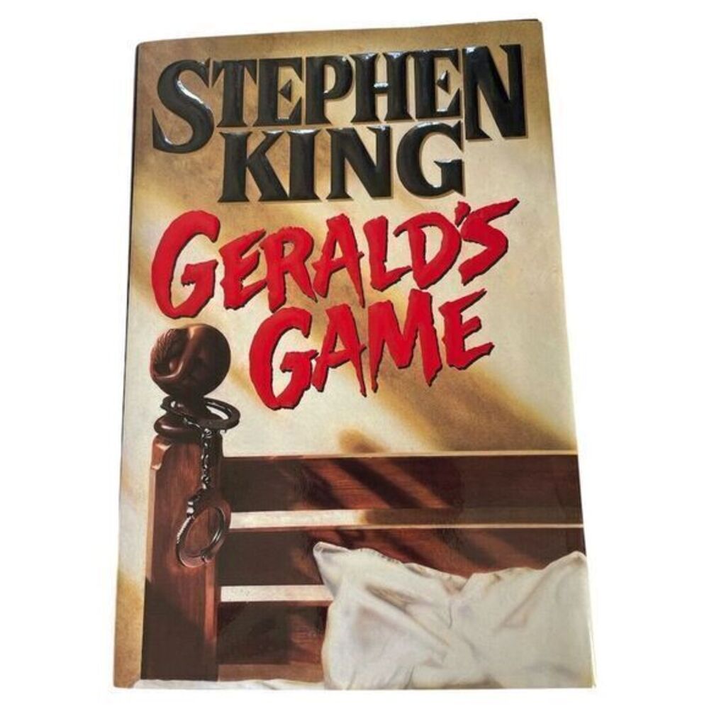 Gerald's Game by Stephen King 1992 Hardcover Book Viking Press‎ Horror Suspense
